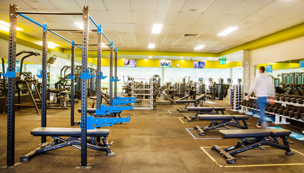 Bench press space