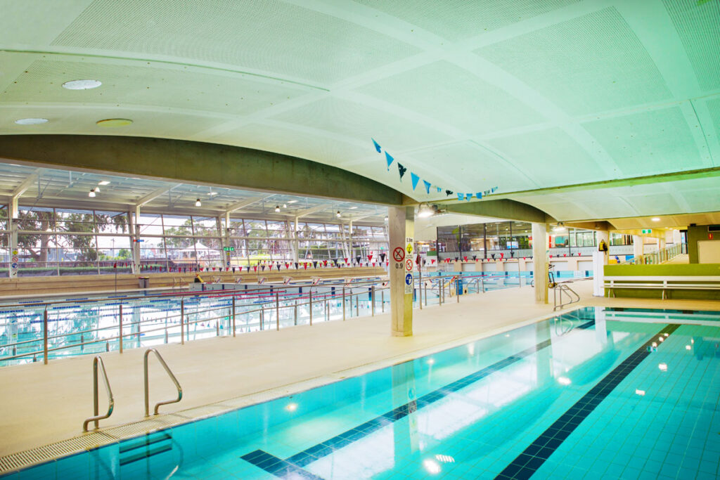 Warm water pool